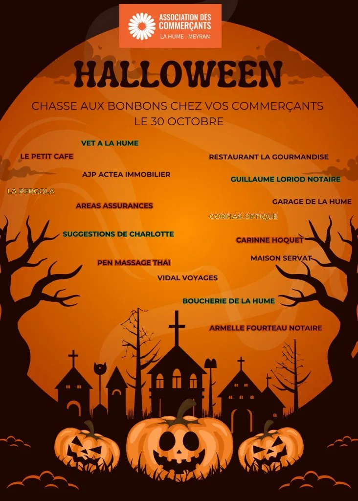 Halloween chez les commerçants! - Halloween 2024 1