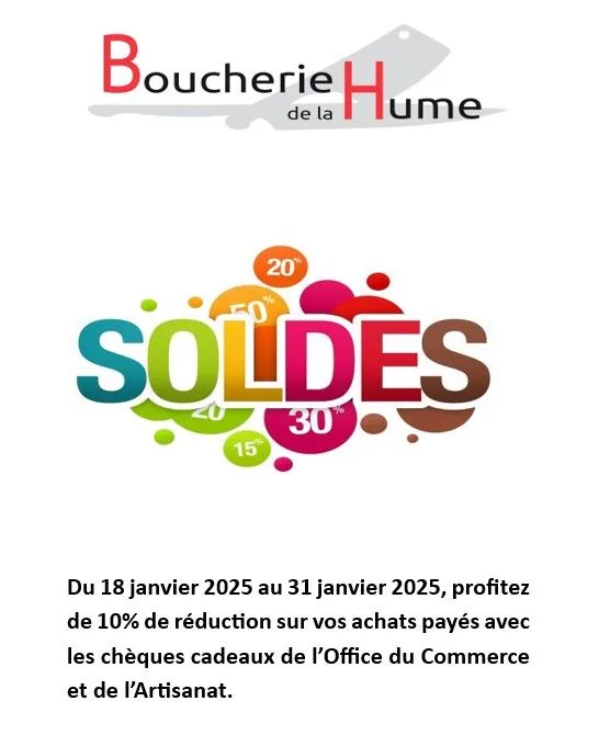 Bon Plan à la Boucherie de La Hume - Promo