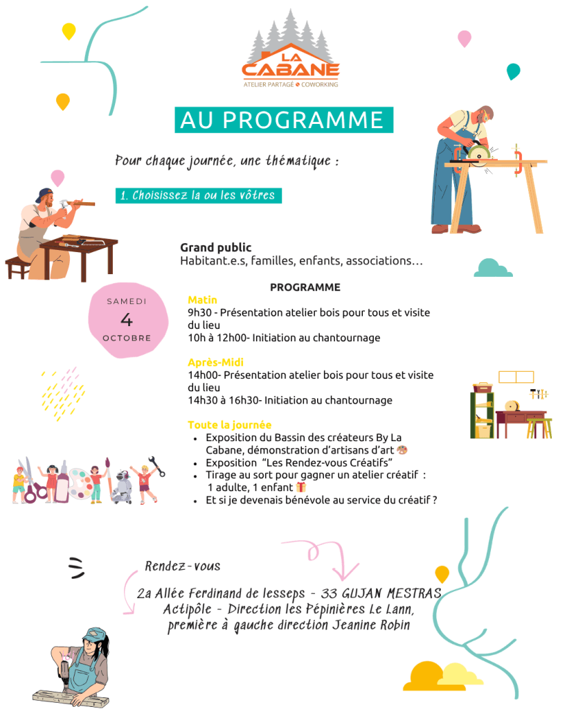 Journées Portes ouvertes . LA CABANE - 2